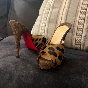 Christian Louboutins mules